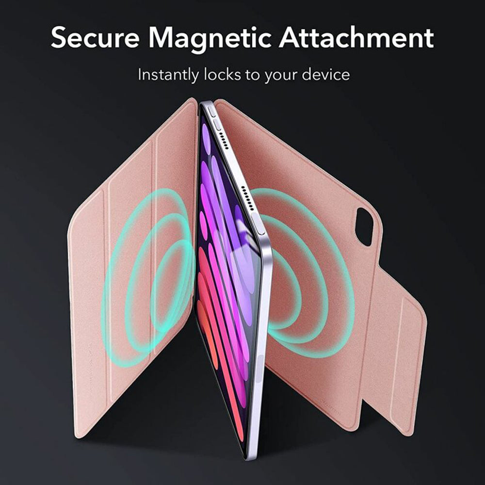 Étui pour Apple iPad mini (2024) / mini (2021), ESR, Rebound, Rose Doré