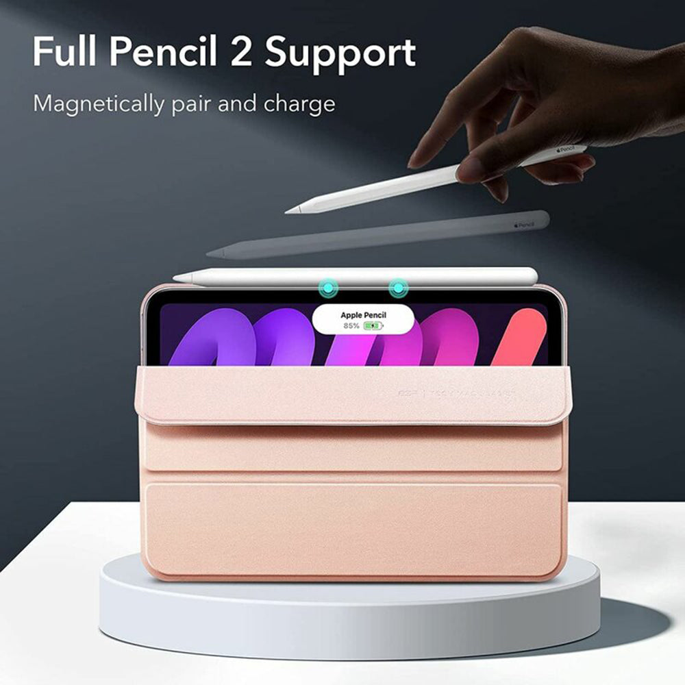 Étui pour Apple iPad mini (2024) / mini (2021), ESR, Rebound, Rose Doré