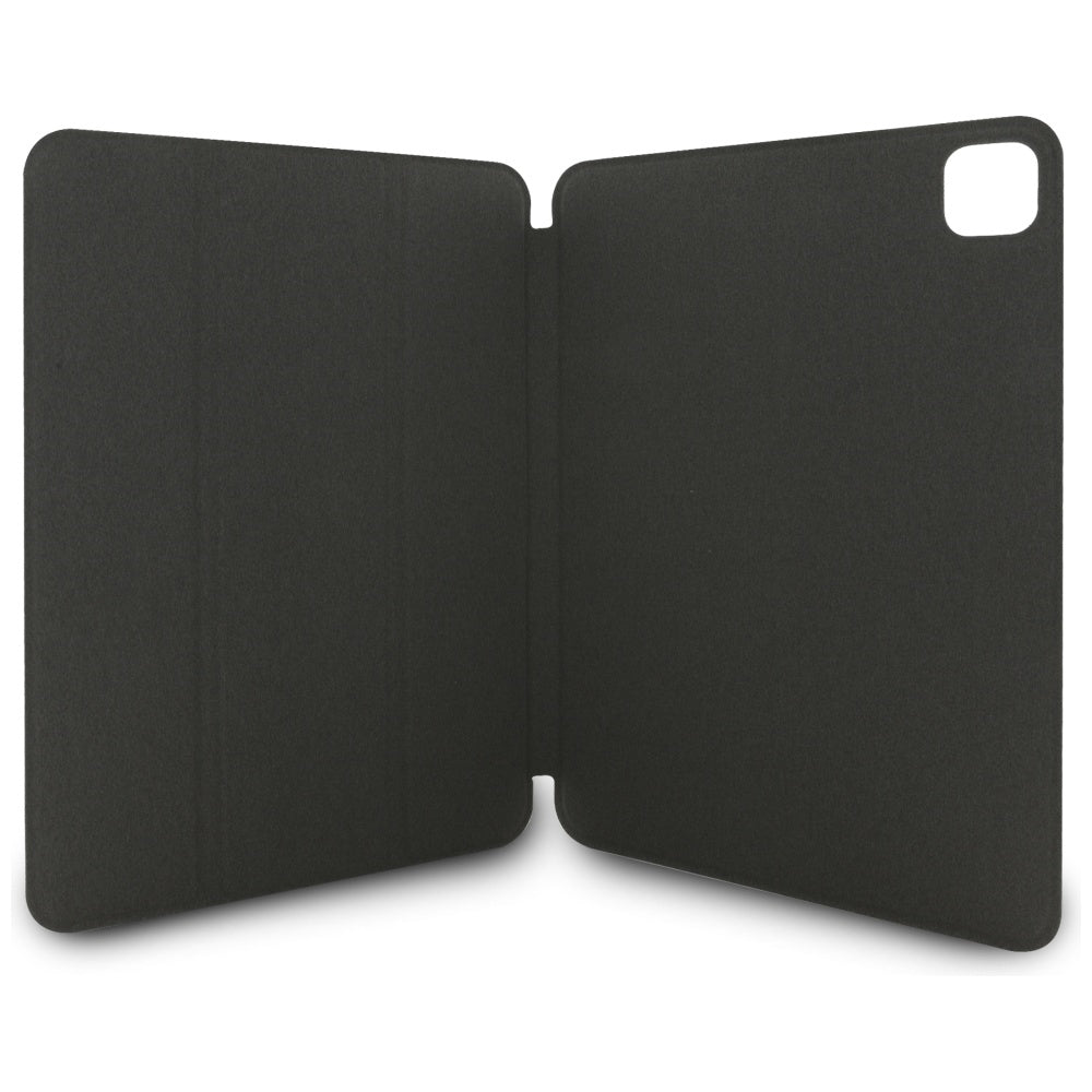 Étui pour Apple iPad Pro 11 (2024), Karl Lagerfeld, Saffiano Karl & Choupette, Noir