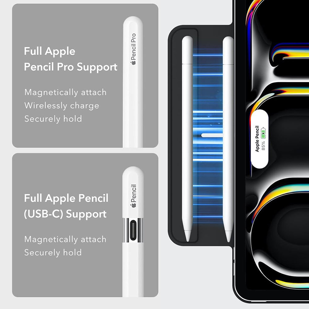 Étui pour Apple iPad Pro 13 (2024), ESR, Rebound, Noir