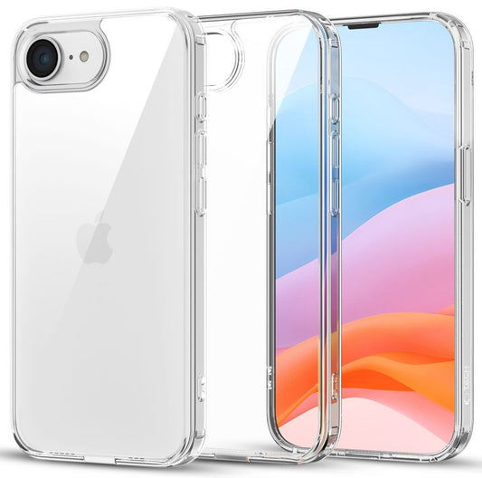 Hoes voor Apple iPhone 16e, Tech-Protect, Flexair Hybrid, Transparant