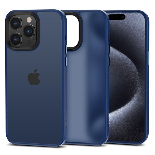 Étui pour Apple iPhone 15 Pro Max, Tech-Protect, Magmat, Bleu Marine