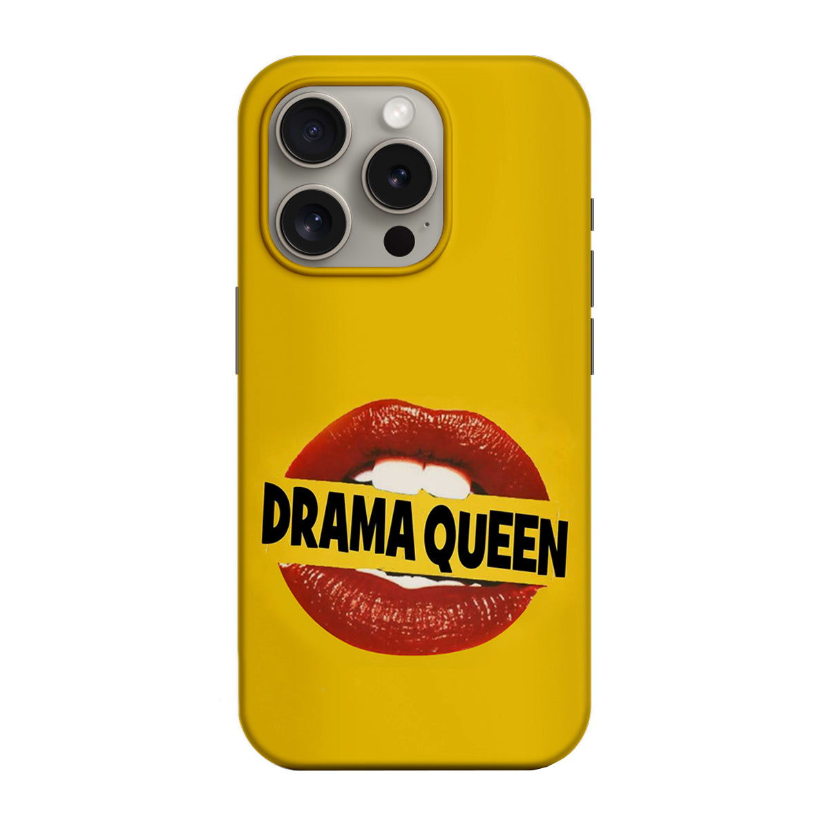 Coque pour Apple iPhone 16 Pro Max, Perfect Case, LOVE-Splash Drama Queen, Multicolore