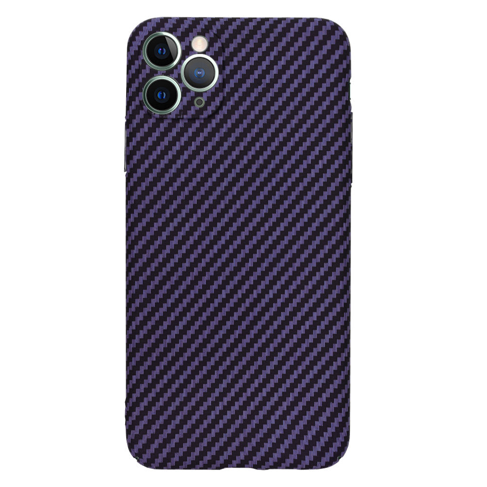 Coque pour Apple iPhone 11 Pro Max, Techsuit, Carbonite FiberShell, Violet