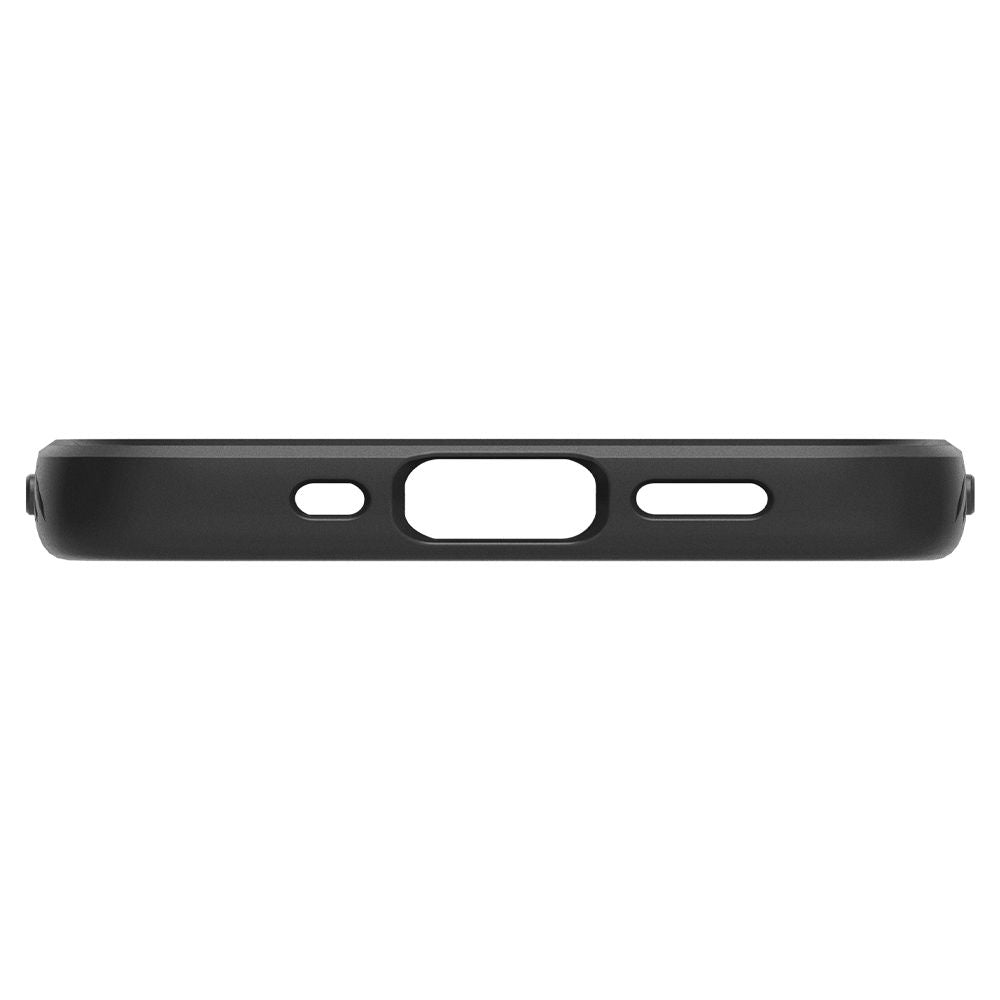 Hoes voor Apple iPhone 12 / 12 Pro, Spigen, Liquid Air, Zwart ACS01701