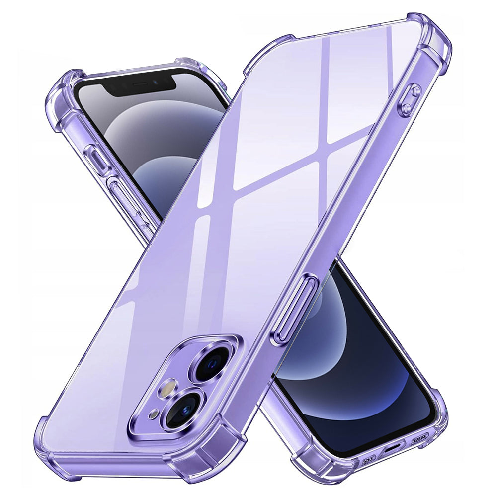 Coque pour Apple iPhone 12 mini, Techsuit, Anti-choc Claire, Transparente
