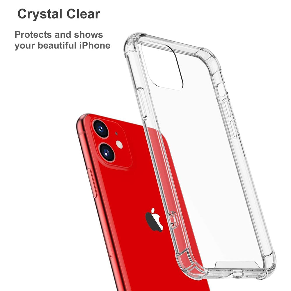 Coque pour Apple iPhone 12 mini, Techsuit, Anti-choc Claire, Transparente