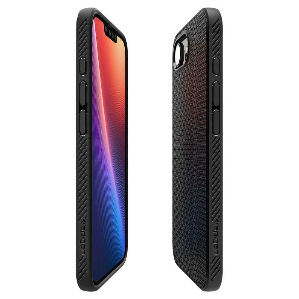 Hülle für Apple iPhone 17e / 16e, Spigen, Liquid Air, Schwarz