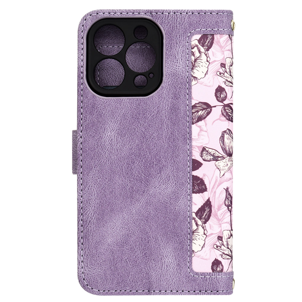 Coque pour Apple iPhone 13 Pro, Techsuit, FlipCraft, Violet