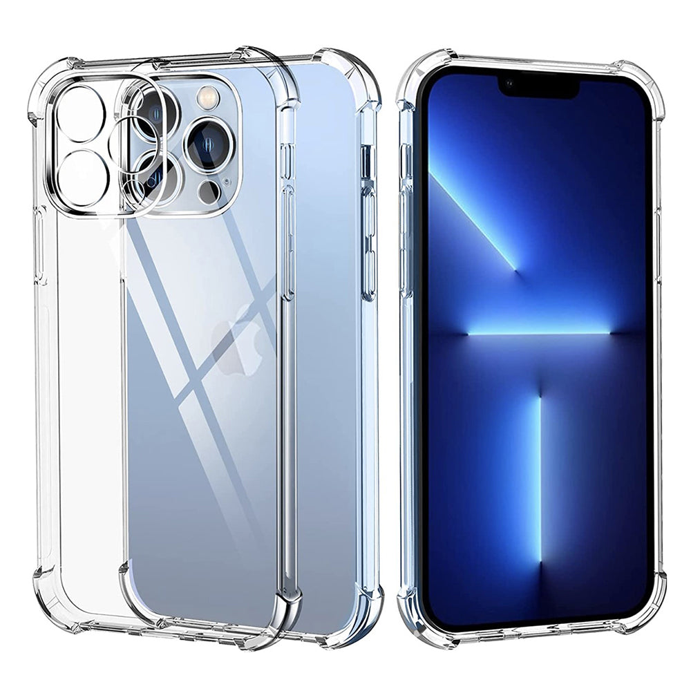 Coque pour Apple iPhone 13 Pro, Techsuit, Shockproof Clear, Transparente