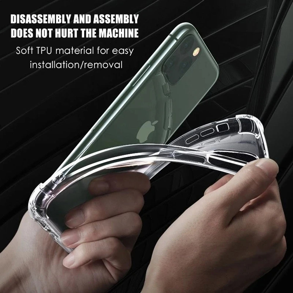 Coque pour Apple iPhone 13 Pro, Techsuit, Shockproof Clear, Transparente