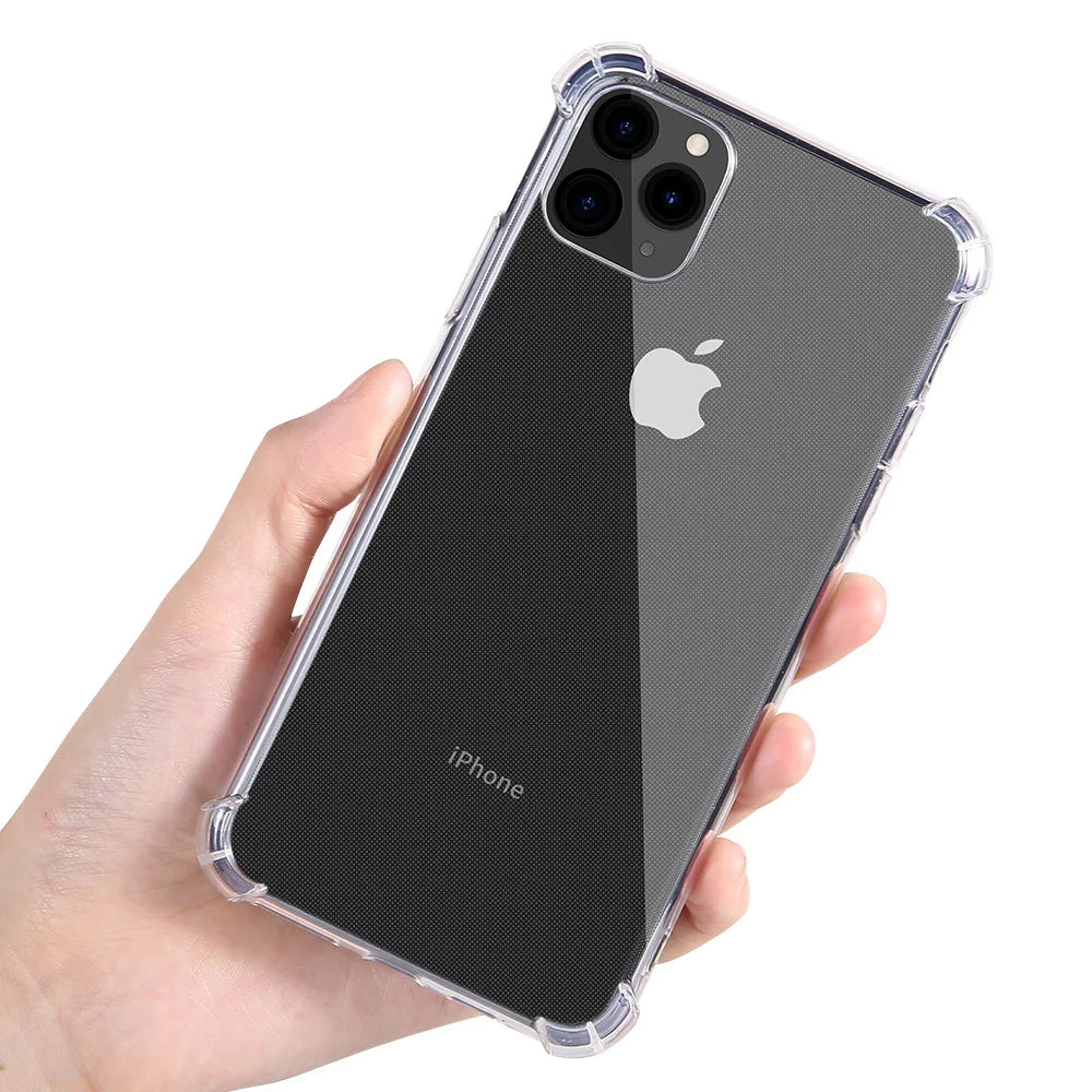 Coque pour Apple iPhone 13 Pro, Techsuit, Shockproof Clear, Transparente
