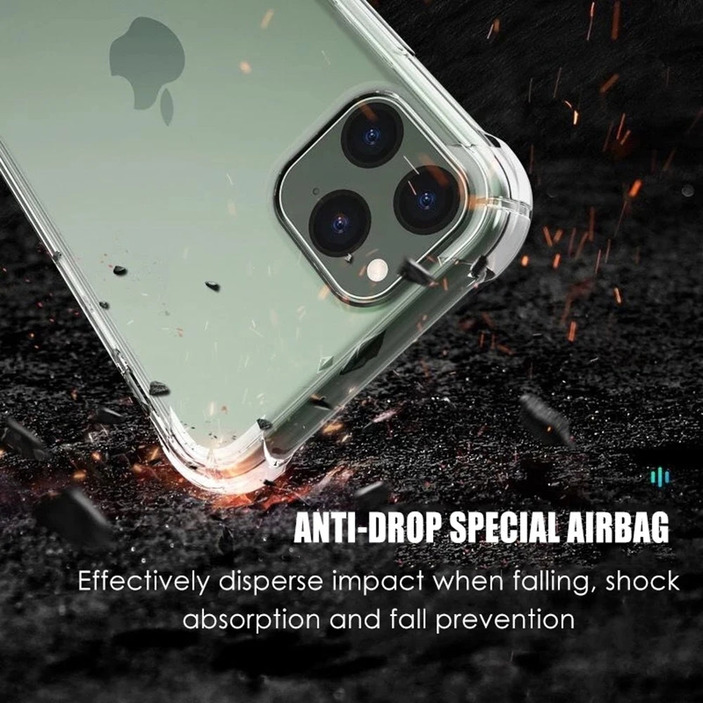 Coque pour Apple iPhone 13 Pro, Techsuit, Shockproof Clear, Transparente