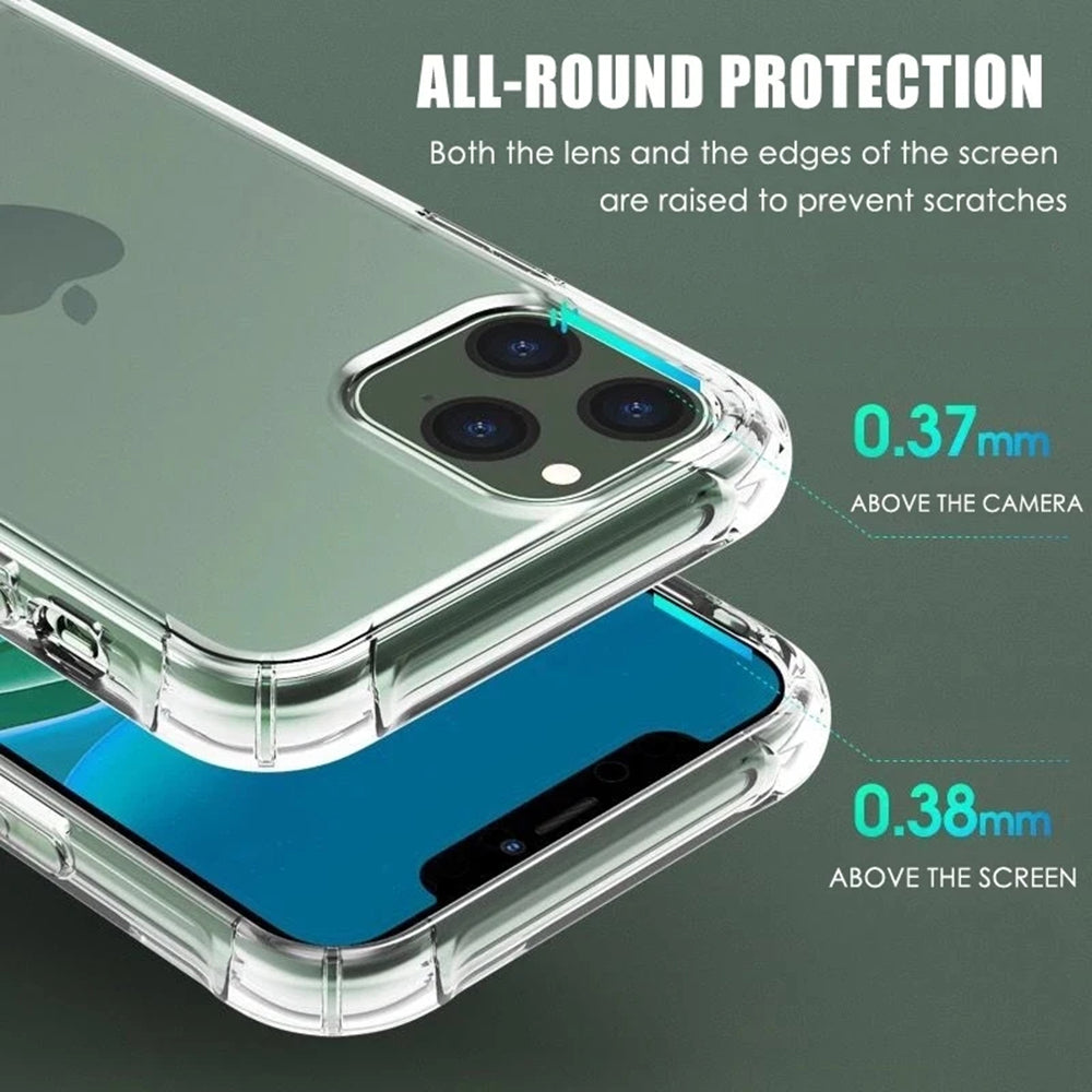 Coque pour Apple iPhone 13 Pro, Techsuit, Shockproof Clear, Transparente