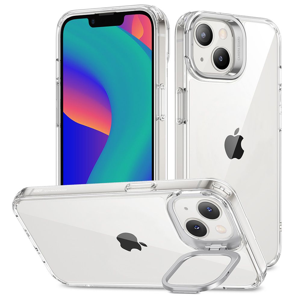 Hoes voor Apple iPhone 14 Plus, ESR, Classic Kickstand, Transparant