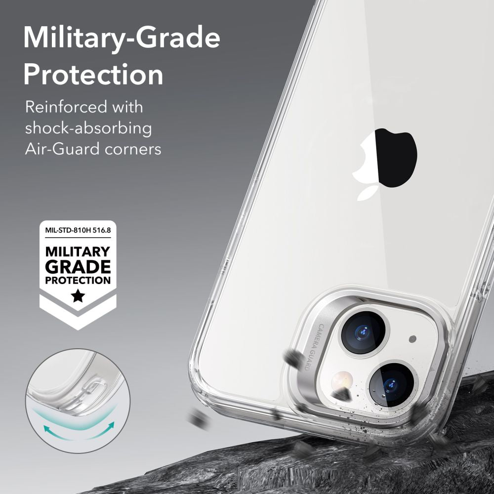 Hoes voor Apple iPhone 14 Plus, ESR, Classic Kickstand, Transparant