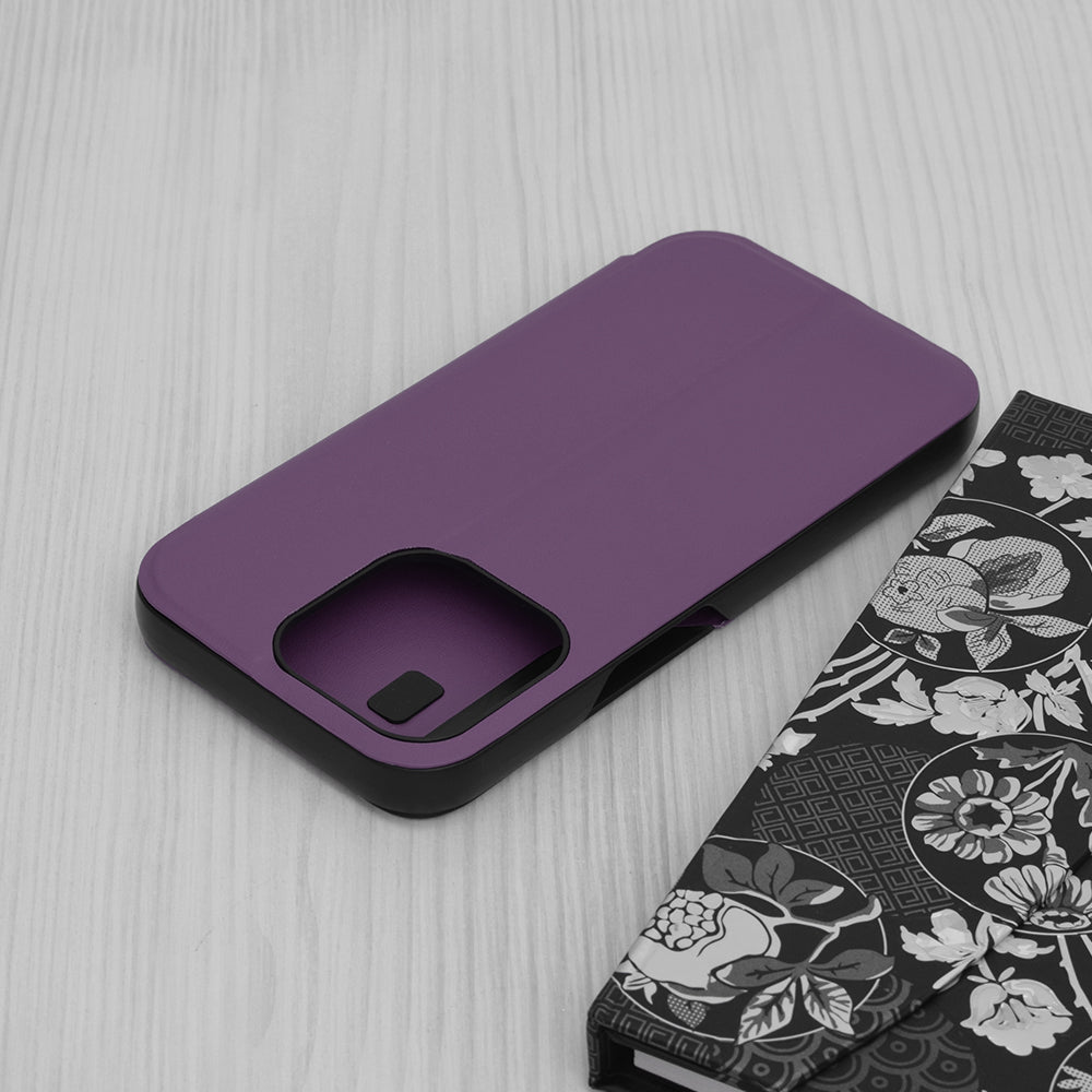 Hoes voor Apple iPhone 14 Pro, Techsuit, eFold, Paars