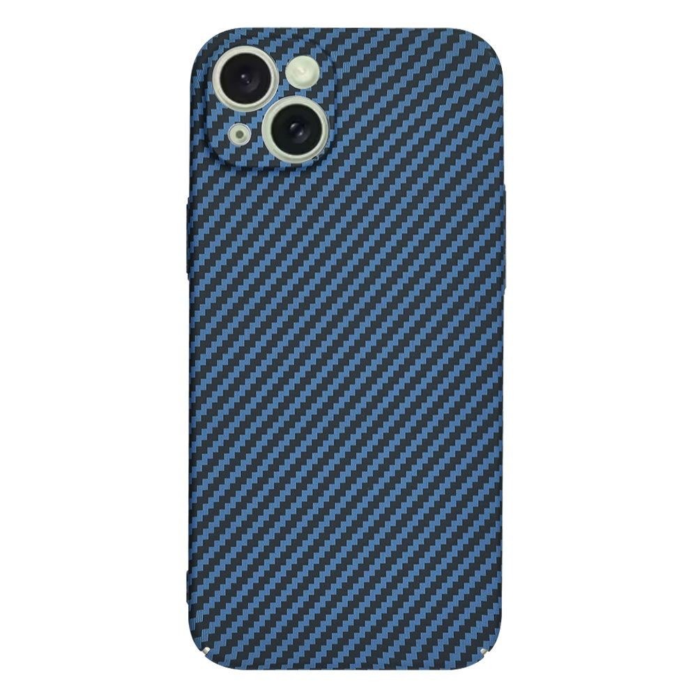 Coque pour Apple iPhone 15 Plus, Techsuit, Carbonite FiberShell, Turquoise