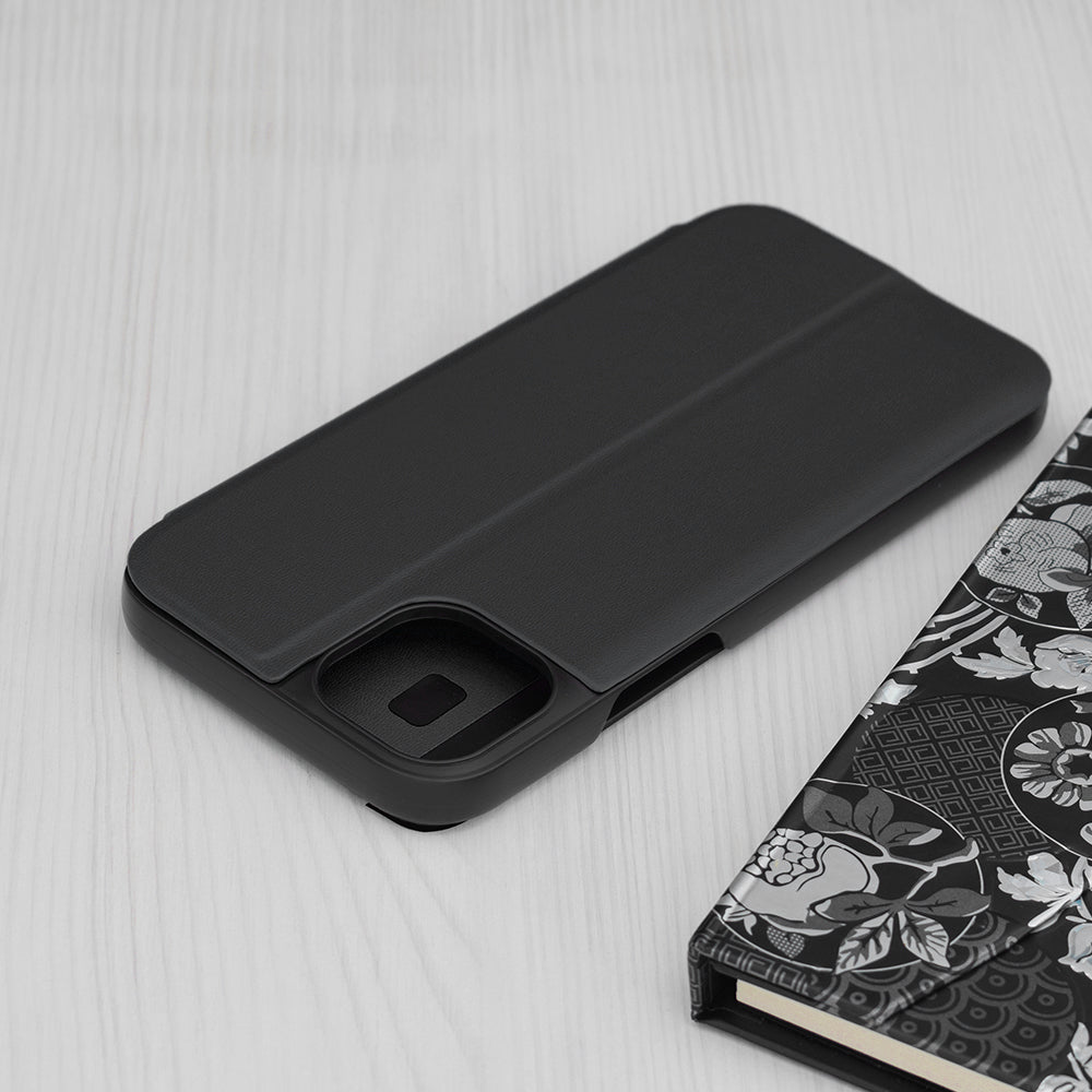 Coque pour Apple iPhone 15 Plus, Techsuit, eFold, Noire