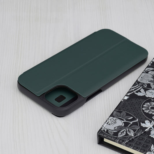 Hülle für Apple iPhone 15 Plus, Techsuit, eFold, Grün
