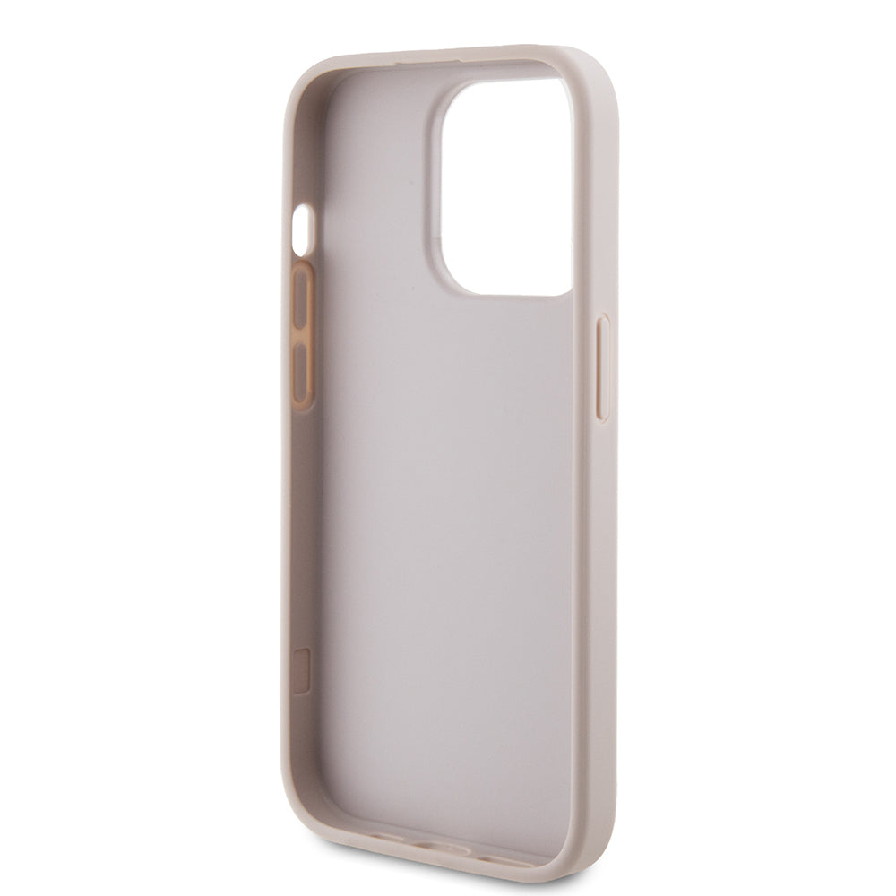 Hülle für Apple iPhone 15 Pro Max, Guess, 4G Stripe, Rosa
