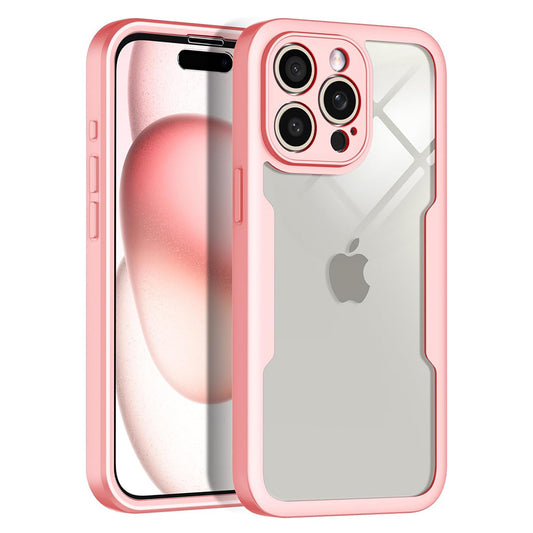 Hoes voor Apple iPhone 15 Pro Max, Techsuit, ColorVerse 360, Roze