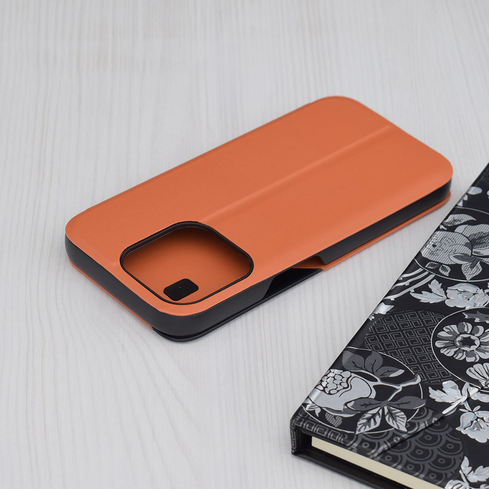 Coque pour Apple iPhone 15 Pro, Techsuit, eFold, Orange