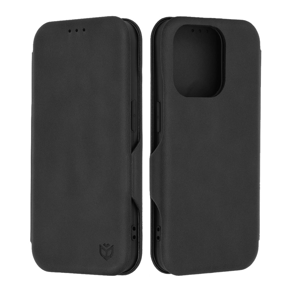 Coque pour Apple iPhone 15 Pro, Techsuit, Safe Wallet Plus, Noire