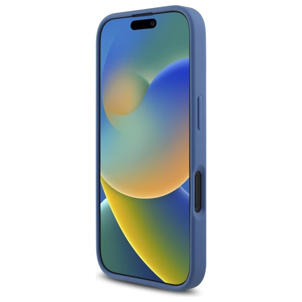 Hoes voor Apple iPhone 16, Guess, 4G Big Logo, Blauw