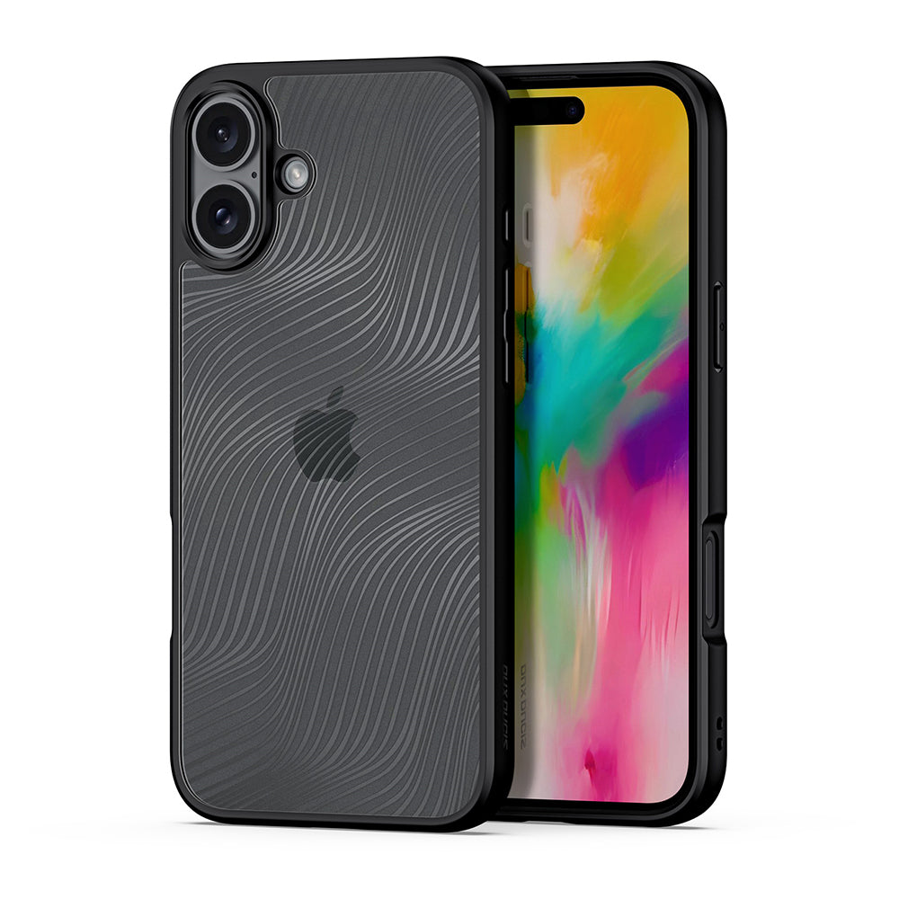 Hoesje voor Apple iPhone 16 Plus, DUX DUCIS, Aimo, Zwart