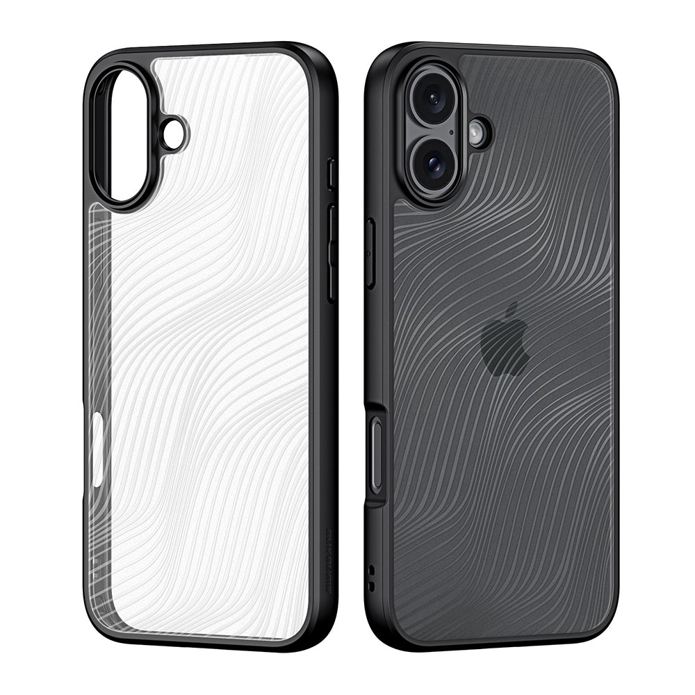 Hoesje voor Apple iPhone 16 Plus, DUX DUCIS, Aimo, Zwart