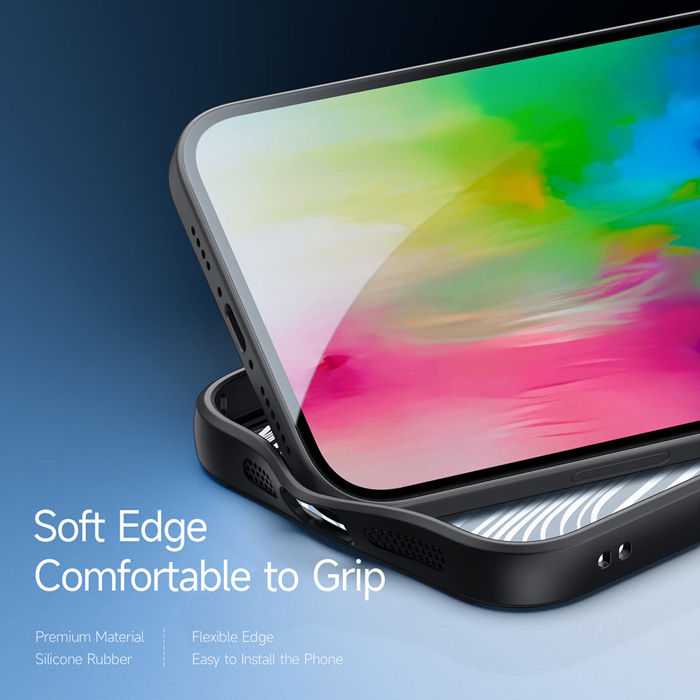 Hoesje voor Apple iPhone 16 Plus, DUX DUCIS, Aimo, Zwart