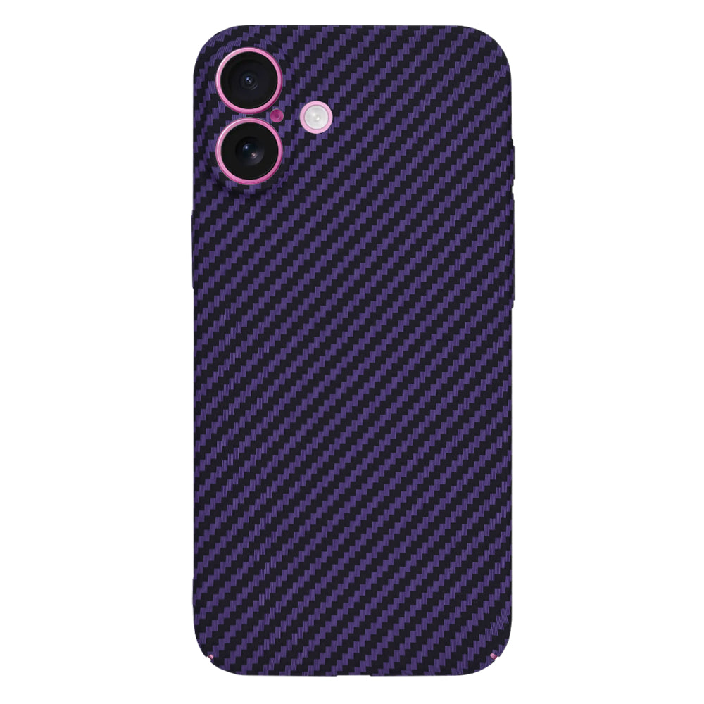 Coque pour Apple iPhone 16 Plus, Techsuit, Carbonite FiberShell, Violet