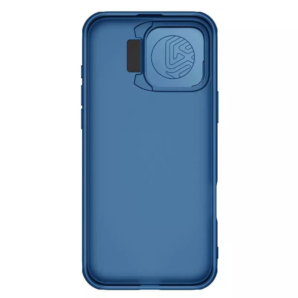 Hoes voor Apple iPhone 16 Pro Max, Nillkin, CamShield Prop, Blauw