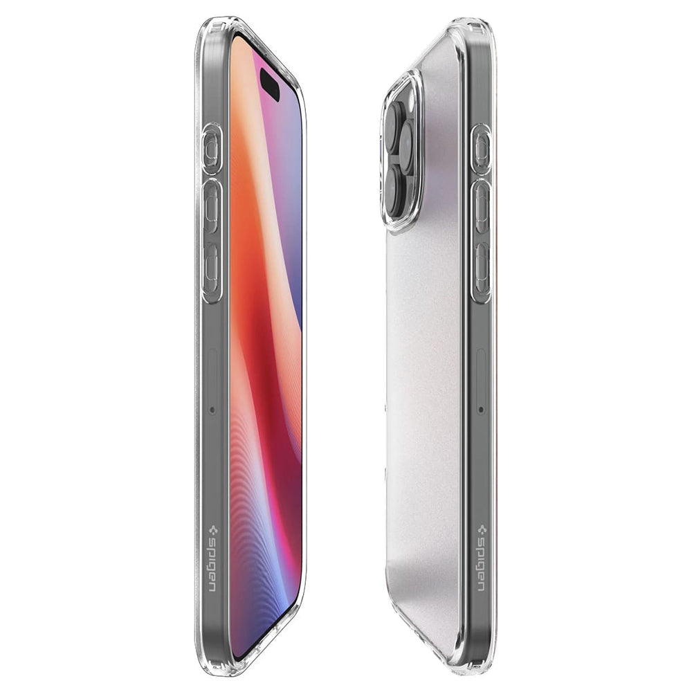 Hülle für Apple iPhone 16 Pro Max, Spigen, Ultra Hybrid, Satiniert Transparent ACS07993