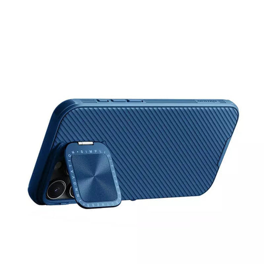 Hülle für Apple iPhone 16 Pro, Nillkin, CamShield Prop, Blau