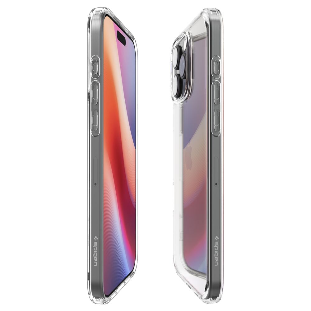 Hülle für Apple iPhone 16 Pro, Spigen, Ultra Hybrid, Transparent ACS08121