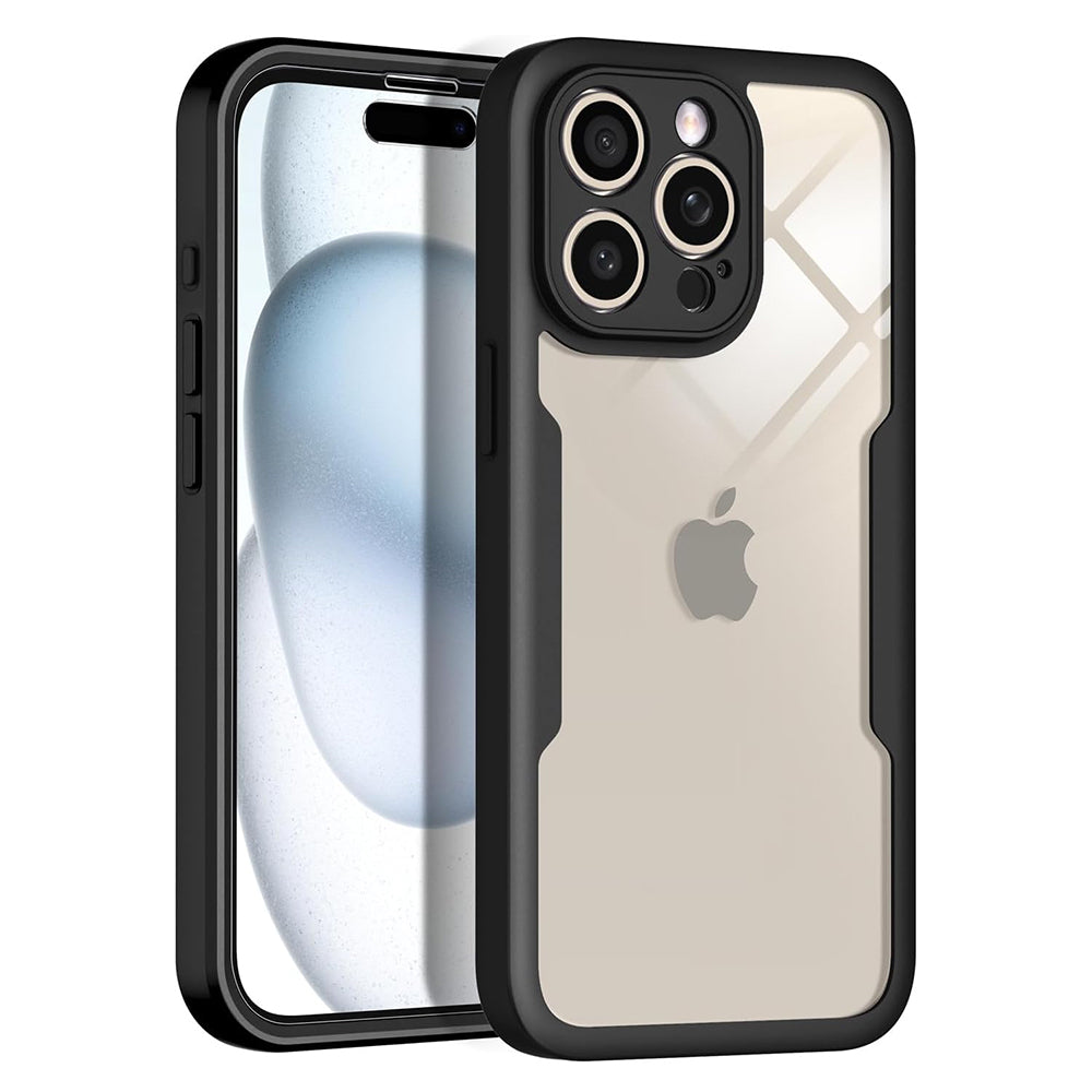 Coque pour Apple iPhone 16 Pro, Techsuit, ColorVerse 360, Rose