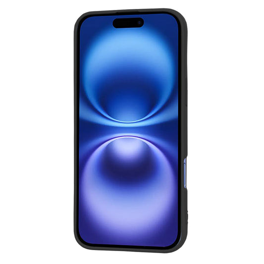 Hoes voor Apple iPhone 16, Techsuit, SoftFlex, Zwart