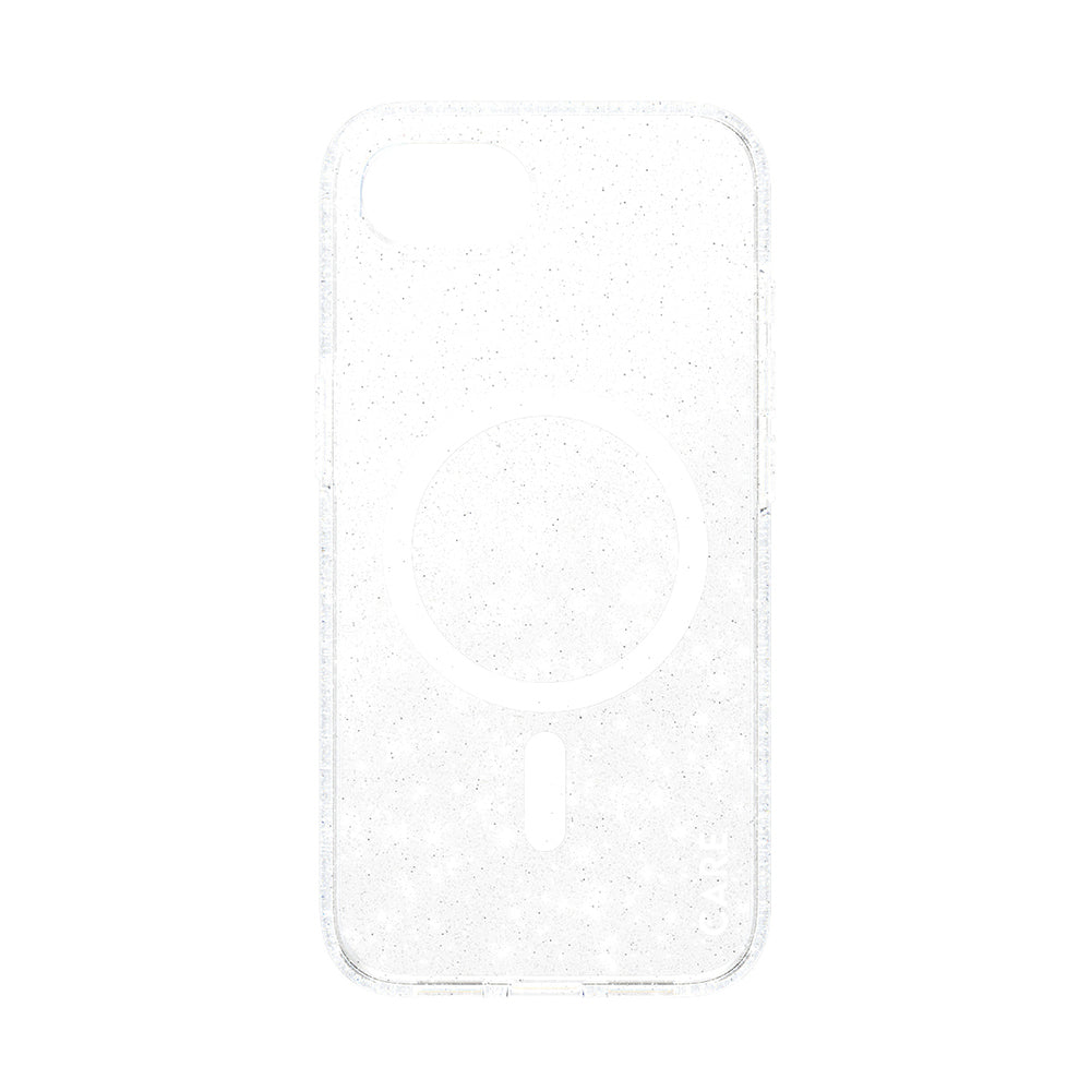 Case for Apple iPhone 17e / 16e, PanzerGlass, Urban Combat Star Lit Care, White Transparent