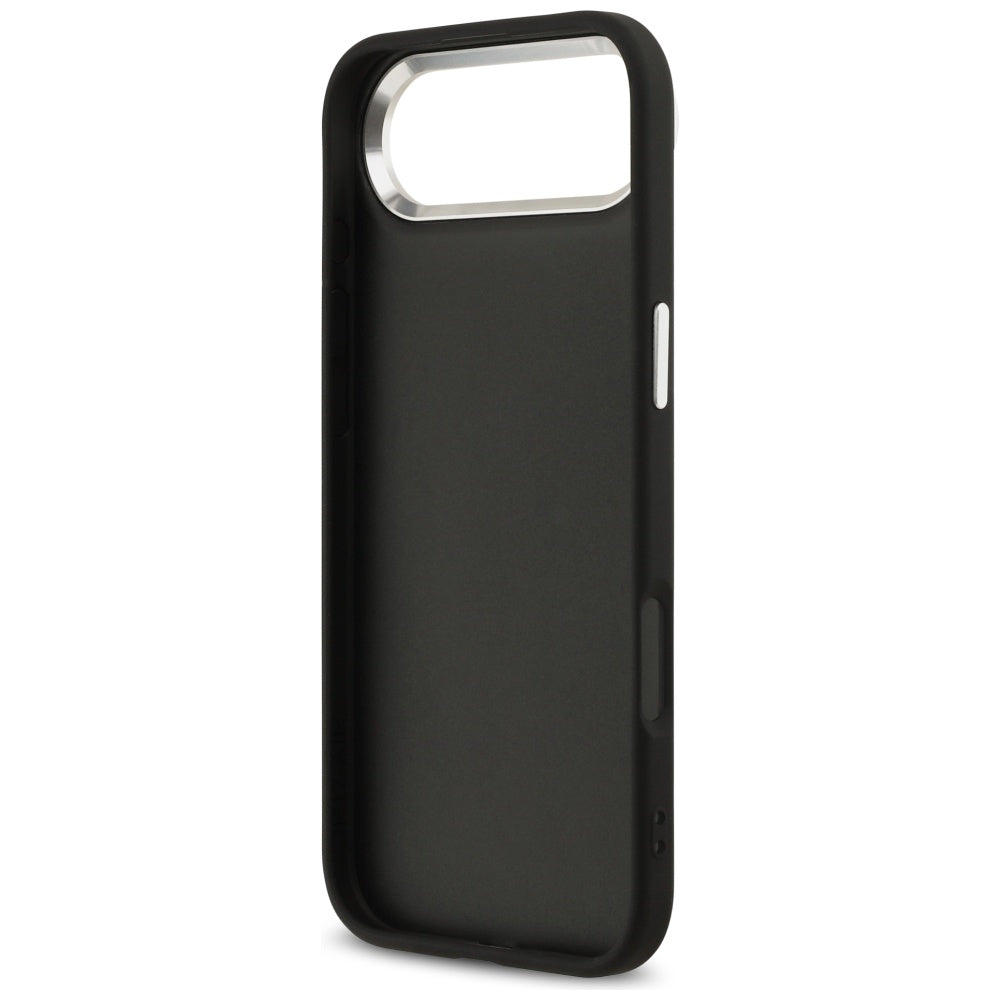Hoes voor Apple iPhone 17 Air, Guess, Big 4G Logo Classic, Zwart Zilver