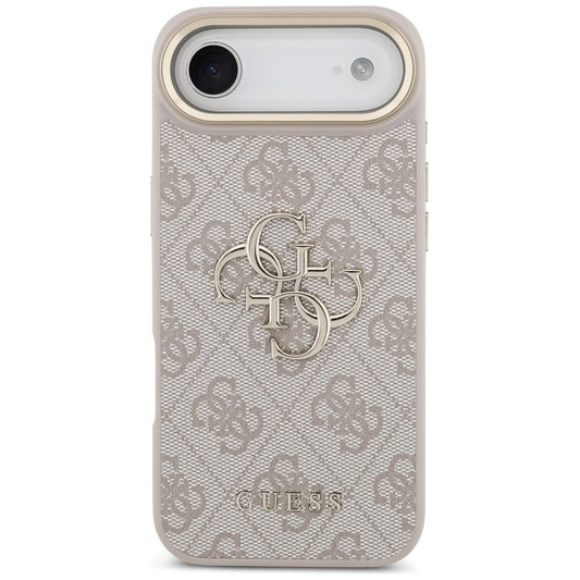Hoes voor Apple iPhone 17 Air, Guess, Big 4G Logo Classic, Goudroze