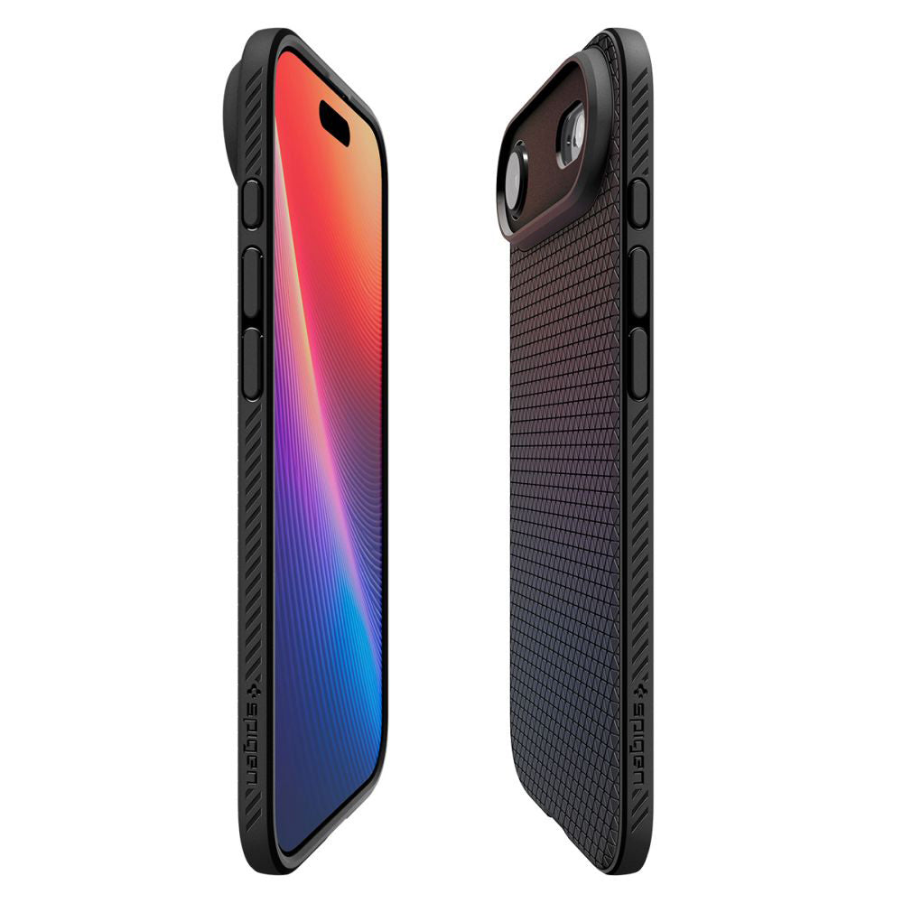 Étui pour Apple iPhone 17 Air, Spigen, Liquid Air, Noir Mat ACS10302