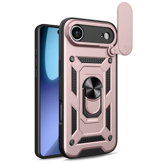 Hoes voor Apple iPhone 17 Air, Techsuit, CamShield, Roze