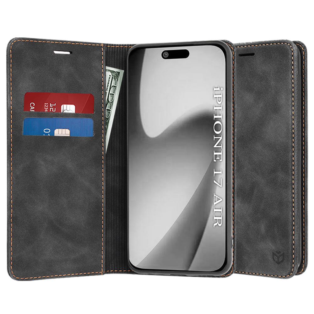 Étui pour Apple iPhone 17 Air, Techsuit, Confy, Noir