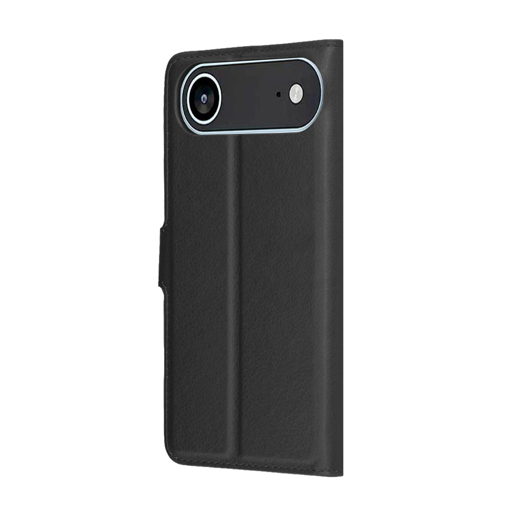 Étui pour Apple iPhone 17 Air, Techsuit, Leather Folio, Noir