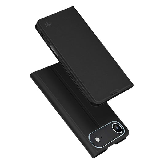 Étui pour Apple iPhone 17 Air, Techsuit, Magskin Book, Noir