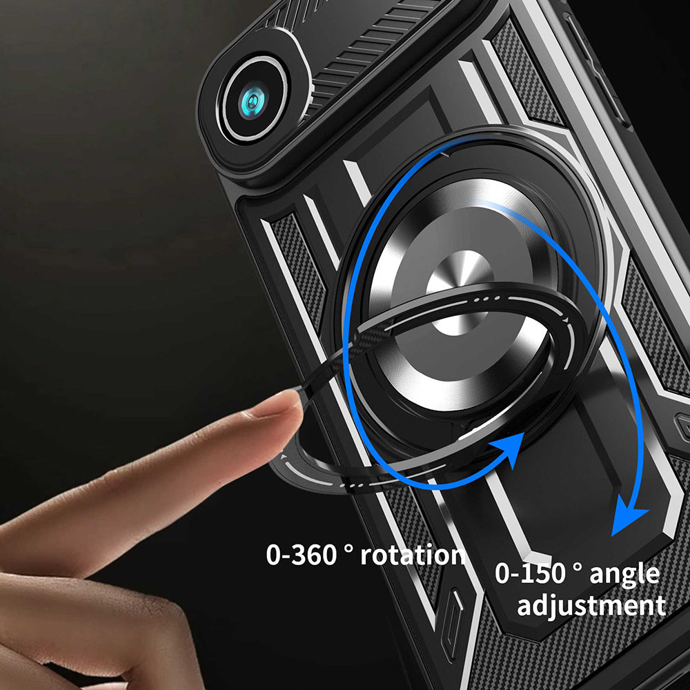 Étui pour Apple iPhone 17 Air, Techsuit, RuggedCam, Bleu