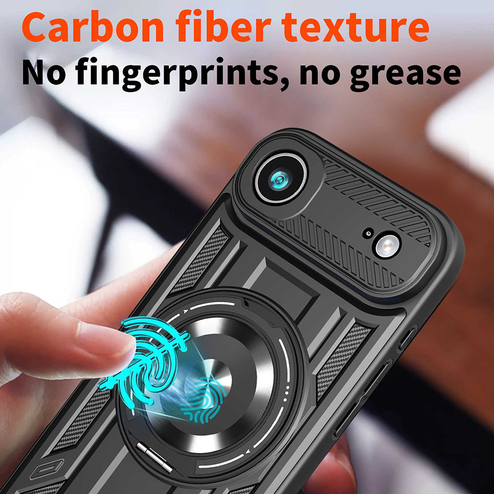 Étui pour Apple iPhone 17 Air, Techsuit, RuggedCam, Gris