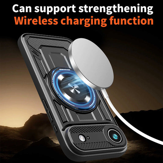 Étui pour Apple iPhone 17 Air, Techsuit, RuggedCam, Violet